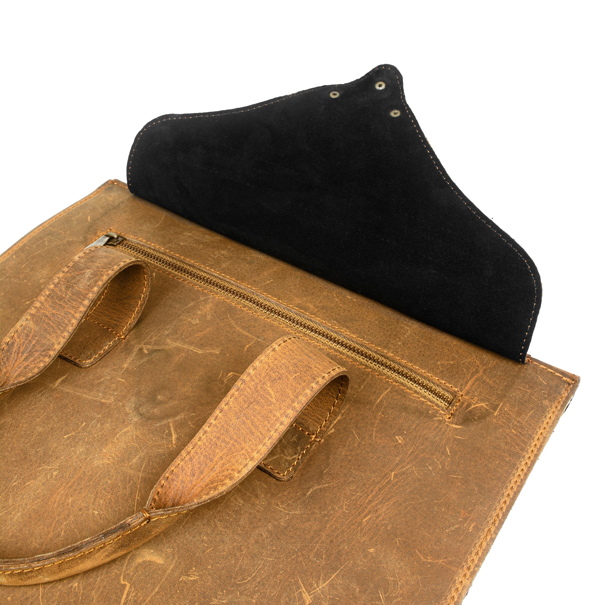 Heritage Luxe Leather Sleeve