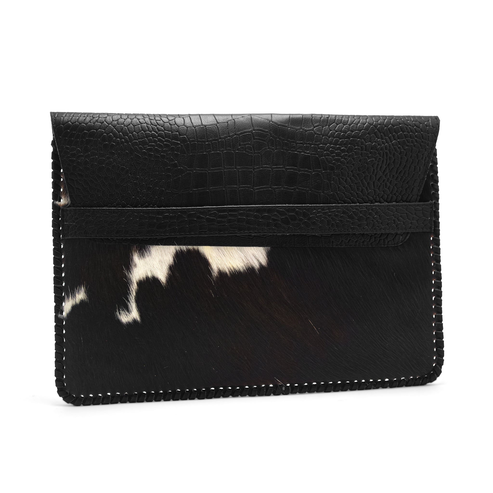Luxe Hide Sleeve – Premium Cowhide Leather MacBook & iPad Case